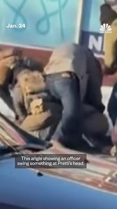 Eyewitness video showing a federal agent shooting and killing Alex Pretti, 37, in Minneapolis contradicts the Trump administration’s description of events, presenting two starkly different narratives. | NBC News