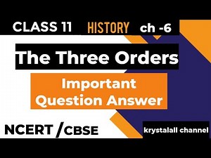 class 11| Chapter 6 | History | Important questions.....