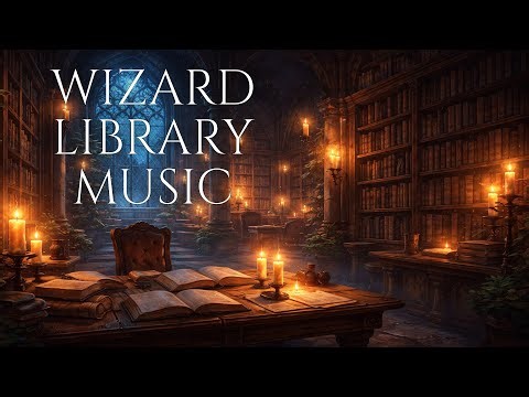 📚 Wizard School Library | Orchestral Fantasy Music for Reading & Deep Focus
