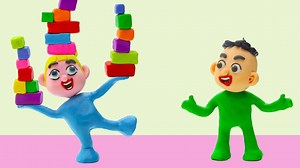 4.7K views · 75 reactions | If 3D shape blocks are enough, kids can build up a slide more than learning geometry. #WOA_LuKa_Channel: https://goo.gl/Lgtxoa | WOA My Diary Animated | Facebook