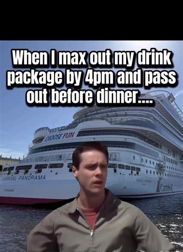 Funny Cruise Story: Maxing Out on Drinks