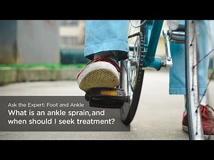 Sprained Ankle and Seeking Treatment