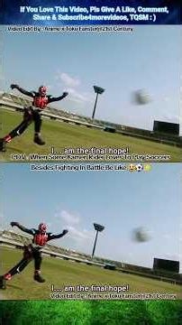 Kamen Rider Gaim x Wizard - Playing Soccers Games Short Video Collection #KamenRider #fifaworldcup