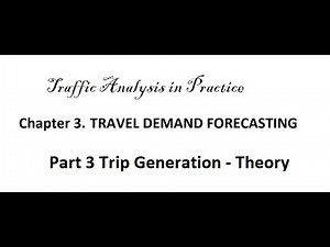 Trip Generation - Theory