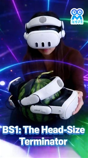 Secure Fit for All Sizes Battery Head Strap 6 Step Adjustment Guide#Amvrreview#Vr#quest3 #tech