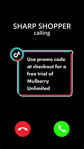 Stay stylish from the comfort of your screen! Connect with friends and flaunt your finds on a FaceTime call with the Sharp Shopper promo code. Shop smarter with the online shopping browser extension and discover deals that'll leave your friends amazed. PROMO CODE: SHARPSHOPPER #getmulberry #mulberryunlimited #FashionablyConnected #SharpShopperPromo #fyp