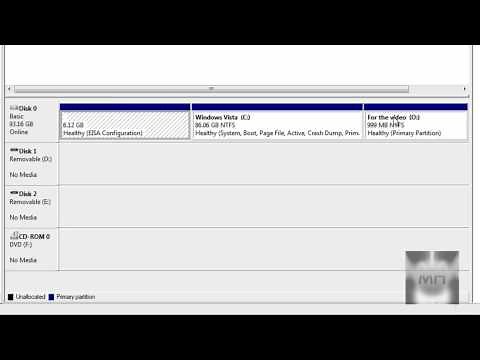 How to Delete/Remove your Partition on Windows Vista