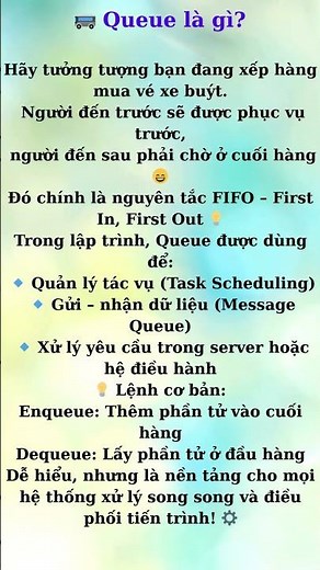 🚌 Queue là gì?