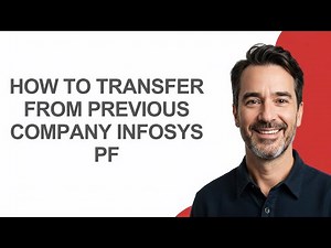 How to Transfer From Previous Company Infosys Pf - KevinHowTo