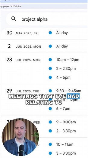 How to Search Google Calendar Events Fast 🔎 #tutorial