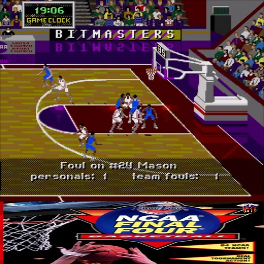 16K views · 145 reactions | NCAA Final Four Basketball | SNES | 1995 | Retro-Entertainment TV | Facebook