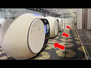 48 Hours in Sleep Pods at China’s $17 Billion Mega Airport