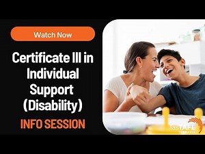CHC33021- Certificate III in Individual Support- Disability (Semester 1, 2026)