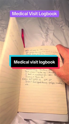 This can come in handy for so many things. Like when you get to an appointment and your asked what medications you’re on and how much. Or to prepare for an appointment, you can write down all the questions you want answered, and then note the answers during your visit.It may help you identify patterns, causing symptoms. It’s definitely a time saver having everything in one place, especially if you’re managing someone else’s care. It comes in two sizes.#medicalhistory #doctorvisit #logbook #healt