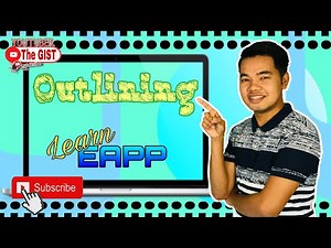 Learn EAPP | Outlining