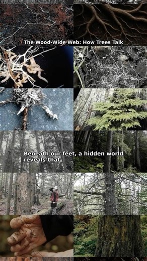 The Wood-Wide Web: How Trees Talk #factsDaily #interestingfacts