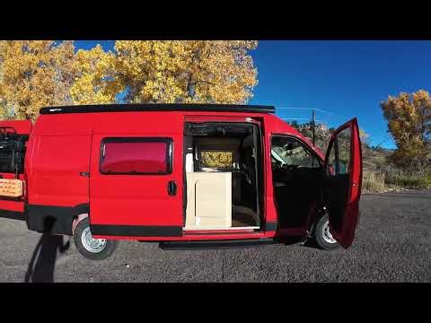 2023 Spitfire Orange RAM 3500 Promaster - Noovo B-Loft Build