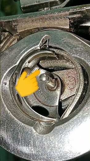 Proper Timing for Half Shuttle Sewing Machine #sewingmachinerepair #sewingtips #shorts #viral