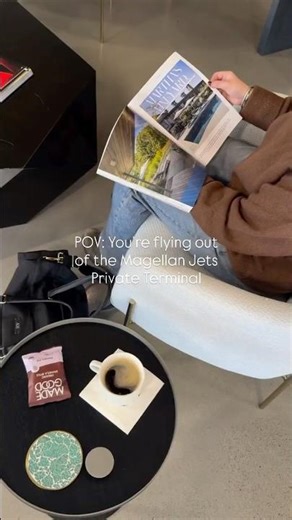 POV: You're flying out of the Magellan Jets Private Terminal