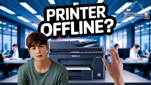 Konica Minolta Printer Offline on Mac