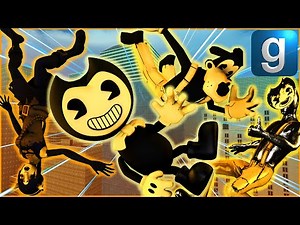 Gmod Bendy | Throwing Bendy And The Ink Machine Off A Building! [Part 1]