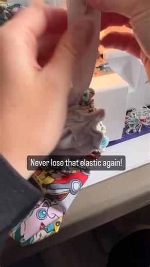 Tired of having the elastic go back in the casing right after getting it out? This elastic threader is for you! . . . . #Fangirlfabrics #canadianfabricshop #customfabricshop #canadiancustomfabricshop #characterfabric #licensedfabric #nerdyfabric #sewingtipsandtricks | Fangirl Fabrics