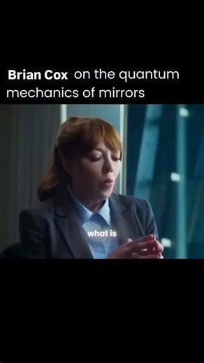 Quantum Field AI on Instagram: "Brian Cox was asked about quantum physics and whether mirrors somehow rely on it to function. His response pointed out that quantum mechanics is our most accurate description of how the universe behaves apart from gravity, but the idea that mirrors are portals or operate through exotic quantum effects isn’t grounded in reality. In the discussion he also clarified that multiverses are only one interpretation of quantum theory and not proof of alternate worlds sitti