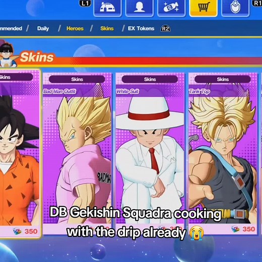 Outfits Drip en Dragon Ball Sparking Zero
