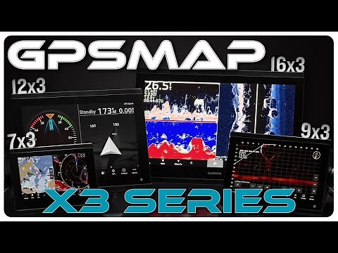 GPSMAP x3 Series: See the world below