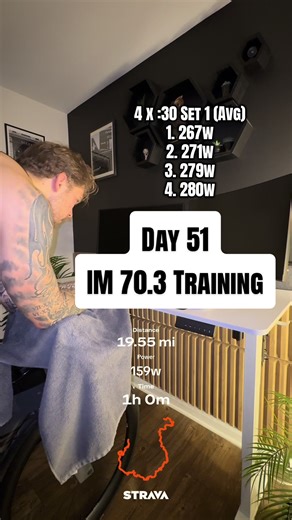 Much needed rest day yesterday, but we’re back at it. #ironman703 #ironman703training #cycling #plyometrics #abs @Bare Performance Nutrition @adidas @Fabletics Men