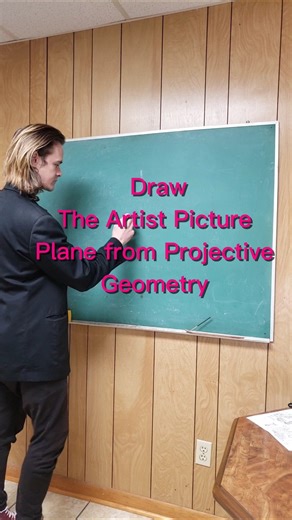 Drawing 1 Point Perspective in The Artist’s Picture Plane #shorts #drawing #perspectivedrawing #art