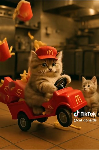 Excessive Pickles in McDonald's - Hilarious Cat Reactions