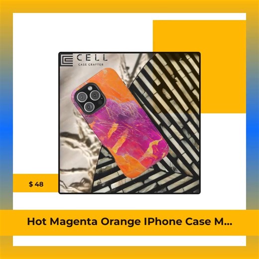 ✨ Your phone deserves a stylish upgrade! ✨ Stand out at the next neon festival with our Hot Magenta Orange iPhone Case! 💖 This Glitch Marble Abstract Tough Cover isn’t just eye-catching; it’s durable with MagSafe compatibility, making sure your iPhone 16, 15, 14, or 13 stays protected while turning heads. Get ready to show off your Y2K aesthetic and embrace those vibrant, feel-good vibes! 🌈✨ Why not smother your phone in style? 😉 Shop now via link in bio for just $48.00! 💸 #iPhoneCase #NeonA