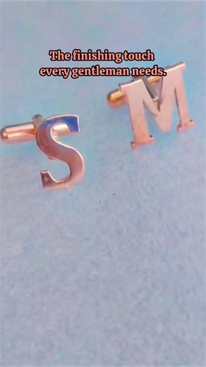Personalized Rose Gold Cufflinks | Custom Initial, Monogram & Logo Cufflinks