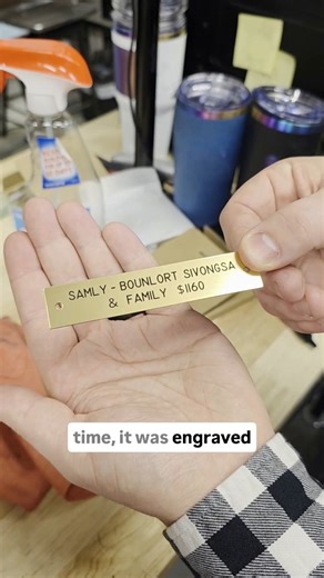 Laser Everything - CO2, Fiber, Diode, UV & Galvo Lasers on Instagram: "First project on the Mira 5S using Rowmark Flexibrass and it turned out perfect! Thank you @johnsonplasticsplus for sending us the Rowmark Flexibrass. ► Want to try it yourself? Use code YLR-ZDF for 15% off. (Supports our content at no extra cost to you.) #laserengraving #rowmark #lasertips #lasermistakes #lasersettings #co2laser #lasereverything #makersgonnamake #diyprojects #smallbusiness #rowmarkflexibrass #johnsonplastics