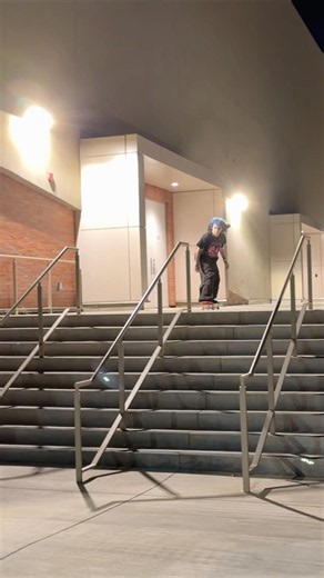 9 stair ollie #skate #shorts