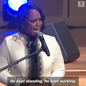 354K views · 10K reactions | Dr. Maya Rockeymoore Cummings brings mourners at her husband's funeral to their feet with a rousing eulogy. "This was a man of the utmost integrity. Do you hear me? He had integrity! And he cared about our democracy!" https://abcn.ws/31PiR4G | ABC News | Facebook