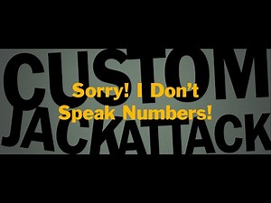 Custom YDKJ Jack Attack: Sorry! I Don't Speak Numbers