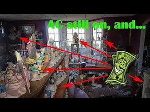 Abandoned House I thought was Empty - Found Untouched Collectible Items