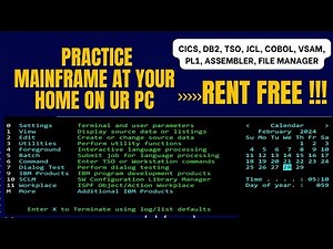 How to install Mainframe in personal computer || Hercules mainframe || mainframe access rent free
