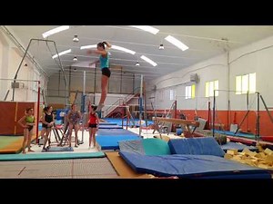 Gli elementi piu difficili al trampolone ginnastica artistica csb