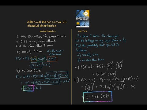25. Binomial Distribution. Additional Maths OCR FSMQ