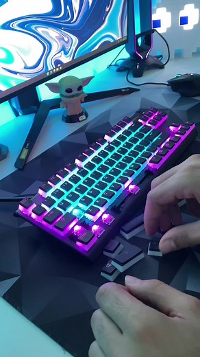 SteelSeries Apex Pro TKL Keyboard with PrismCaps Keycaps