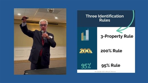 An Explanation of the 1031 Exchange Identification Rules | Jeff Peterson