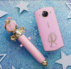 40K views · 154 reactions | This Sailor Moon phone comes with a cute selfie stick. | Verge Reviews | Facebook