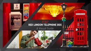 LEGO Ideas 21347 Red London Telephone Box visual tour and gallery