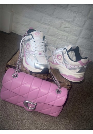 Unboxing Coach Quilted Tabby 26 and Mesh Sneakers