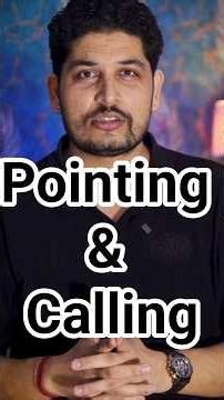 Pointing and Calling Method #aspirants #japanesetech #positivevibes #motivation #inspiration