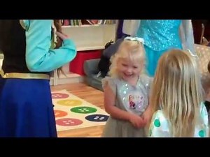 Elsa and Anna at Jillian's 5th Birthday 12 13 14