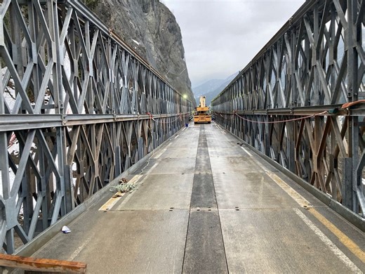 Highway 1 through the Fraser Canyon has reopened, but it'll be slow going